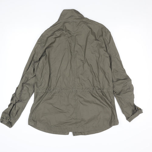 Buffalo David Bitton Women's Green Military Jacket M