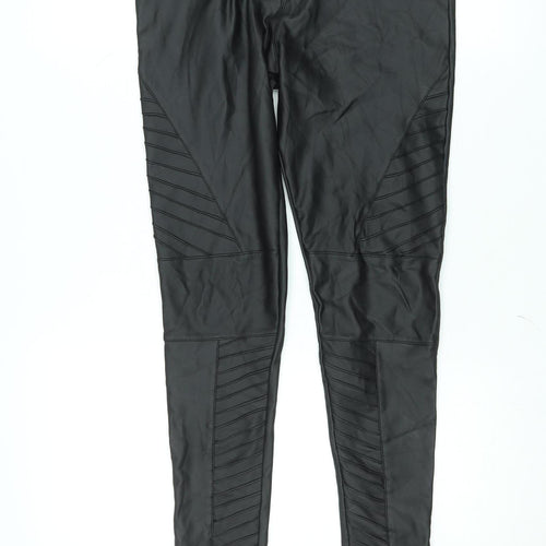 ONLY Women’s Black Tapered Trousers Size S Business Casual
