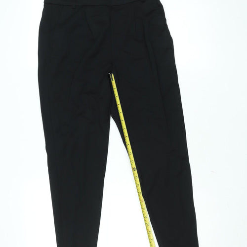 ONLY Women’s Black Tapered Trousers Size S Business Casual