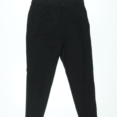 ONLY Women’s Black Tapered Trousers Size S Business Casual
