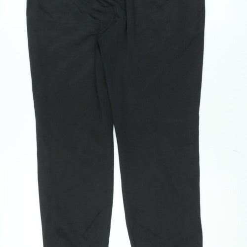 Hollister Men's Black Slim Tapered Track Pants M Cotton Blend