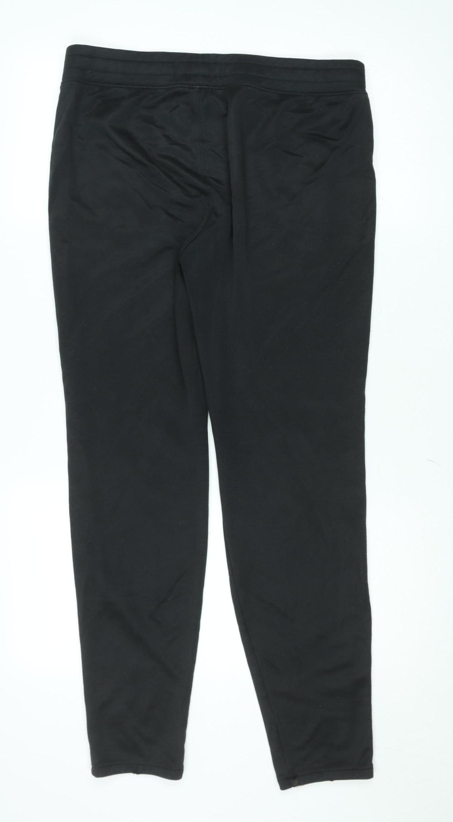 Hollister Men's Black Slim Tapered Track Pants M Cotton Blend