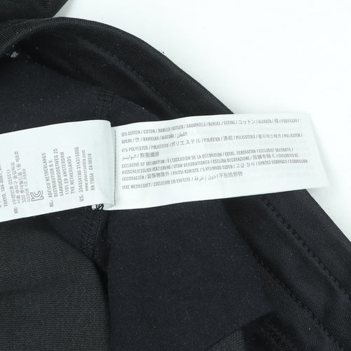 Hollister Men's Black Slim Tapered Track Pants M Cotton Blend