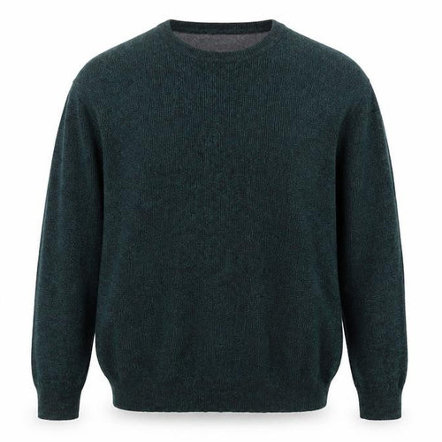 Burton Menswear London Men's Green Cotton Jumper L Crew Neck Knitwear