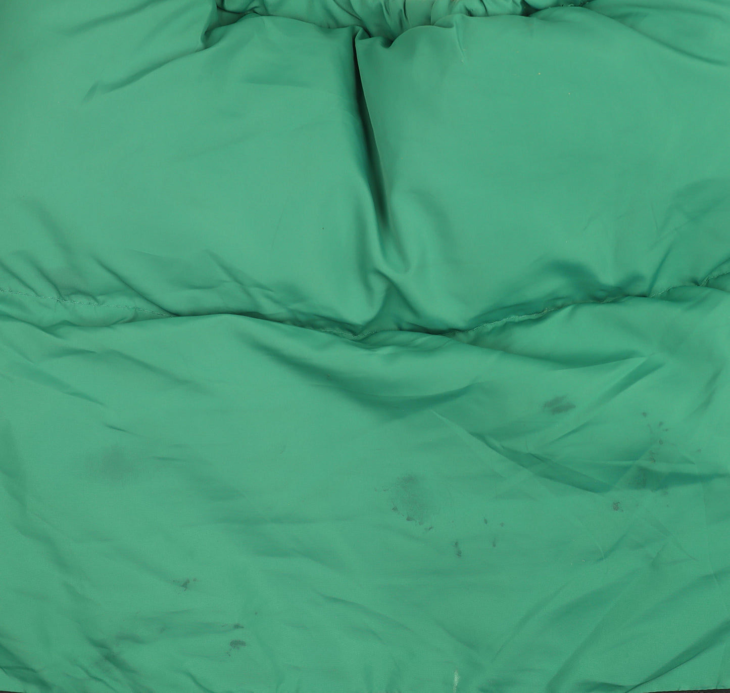 Brave Soul Women's Green Black Cropped Puffer Jacket Size 10