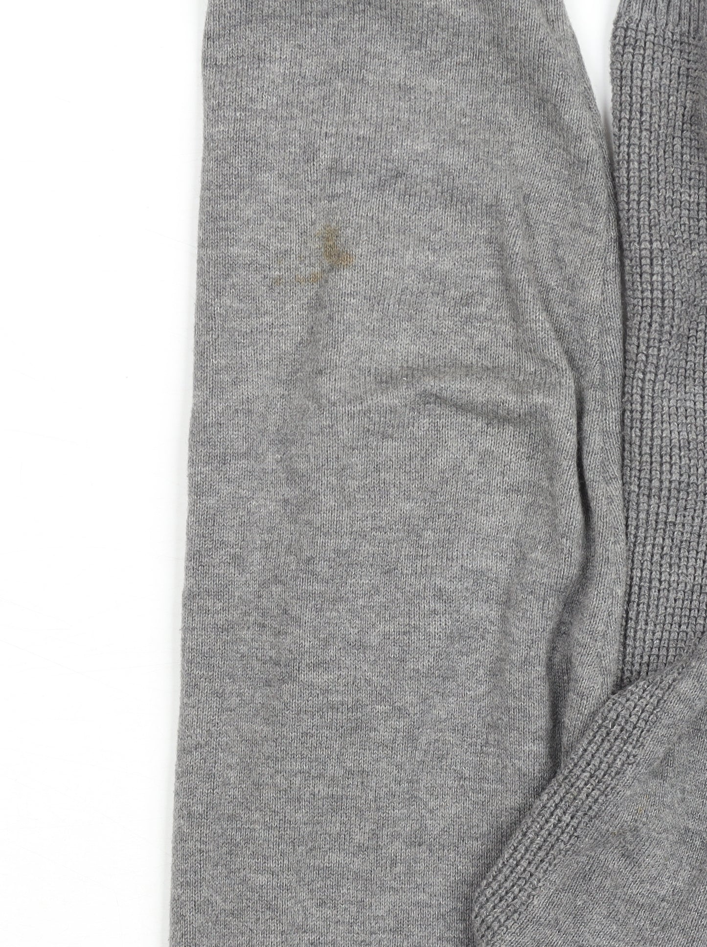 Michael Kors Men’s Grey Cotton 1/2 Zip Jumper Size S