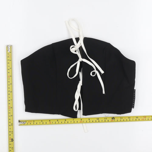 Missguided Women's Black Strapless Camisole Crop Top Size S