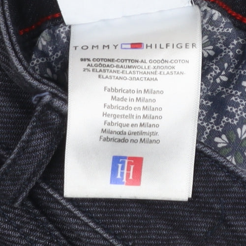 Tommy Hilfiger Men’s Blue Regular Fit Straight Jeans W33 L34 Denim