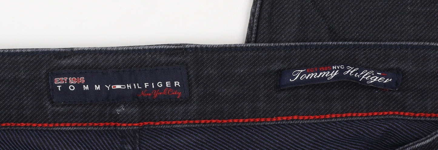 Tommy Hilfiger Men’s Blue Regular Fit Straight Jeans W33 L34 Denim