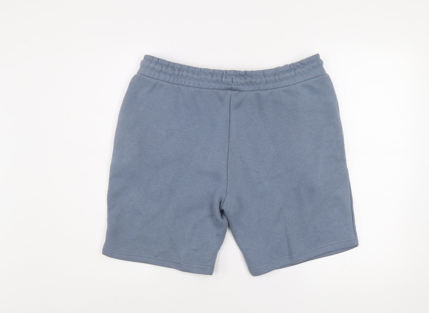 Ellesse Men's Blue Sweat Shorts L Athletic Cotton Blend Comfy Fit