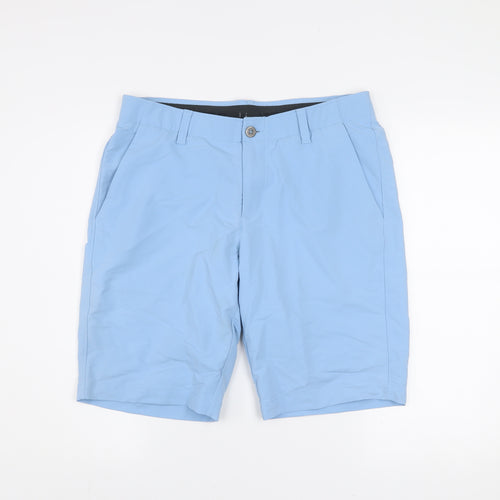 Under Armour Men's Blue HeatGear Chino Shorts Size 34 Regular Fit