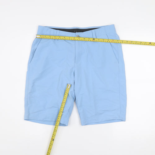 Under Armour Men's Blue HeatGear Chino Shorts Size 34 Regular Fit