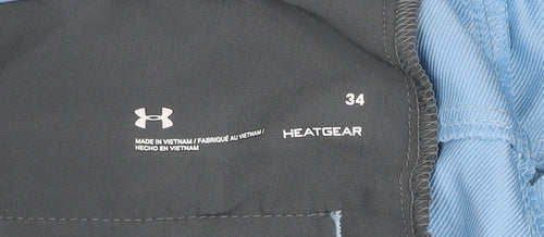 Under Armour Men's Blue HeatGear Chino Shorts Size 34 Regular Fit
