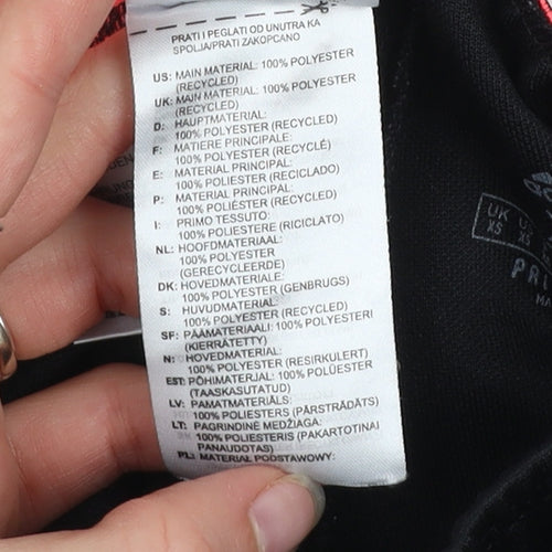 Adidas Womens Black XS Track Pants Tapered Sports Trousers