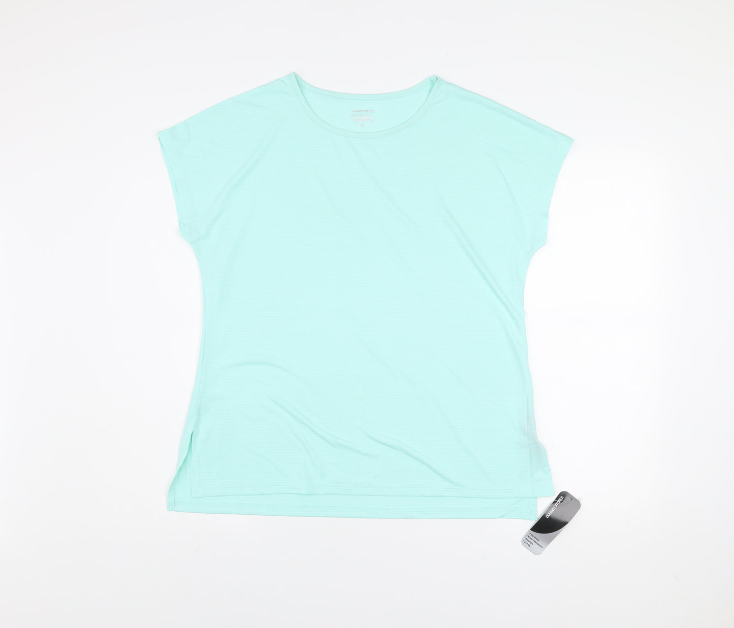 Dunnes Stores Women's Blue Performance Sport T-Shirt Size M