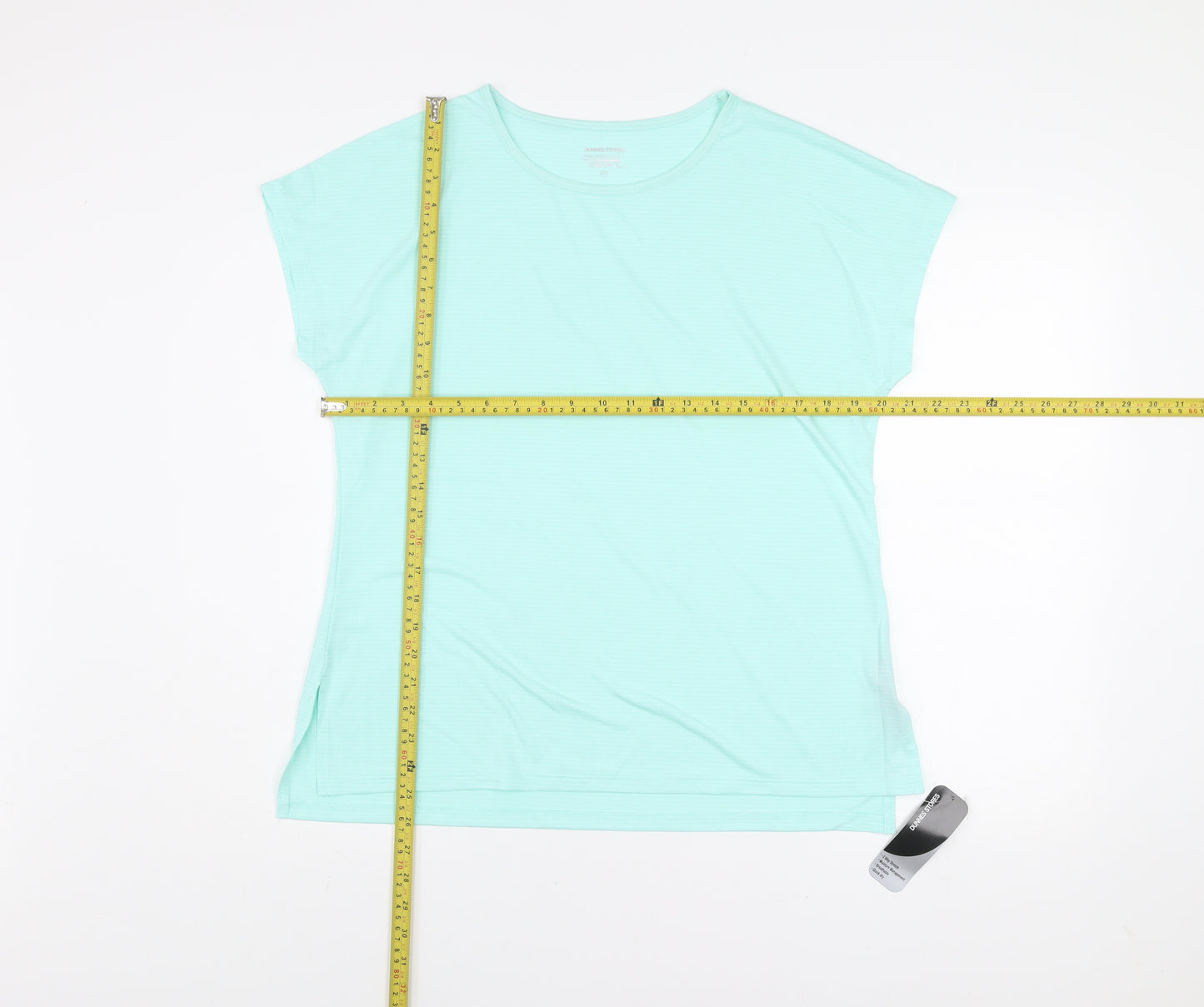 Dunnes Stores Women's Blue Performance Sport T-Shirt Size M