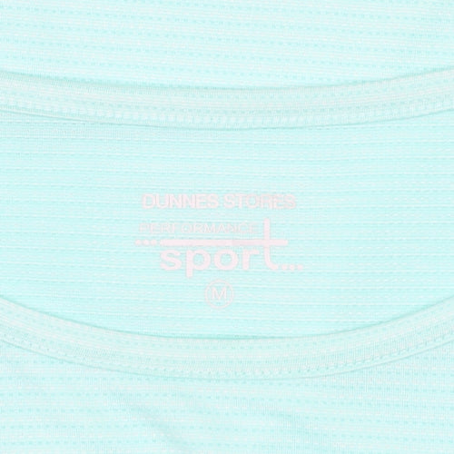 Dunnes Stores Women's Blue Performance Sport T-Shirt Size M