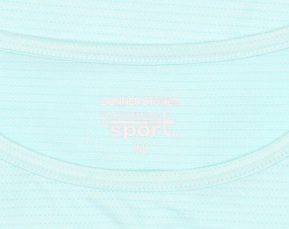 Dunnes Stores Women's Blue Performance Sport T-Shirt Size M