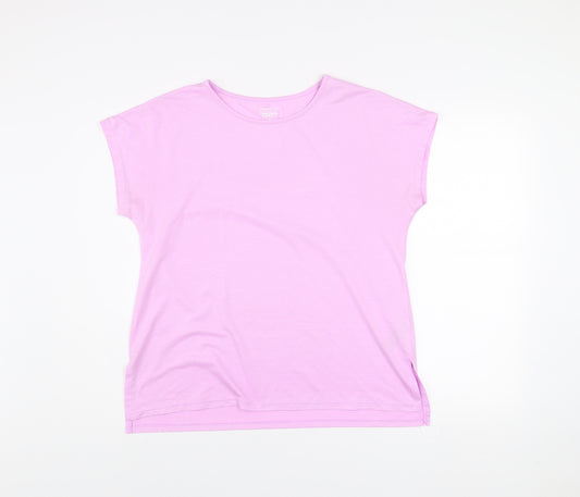 Dunnes Stores Women Pink Performance Sport T-Shirt M Moisture Wicking