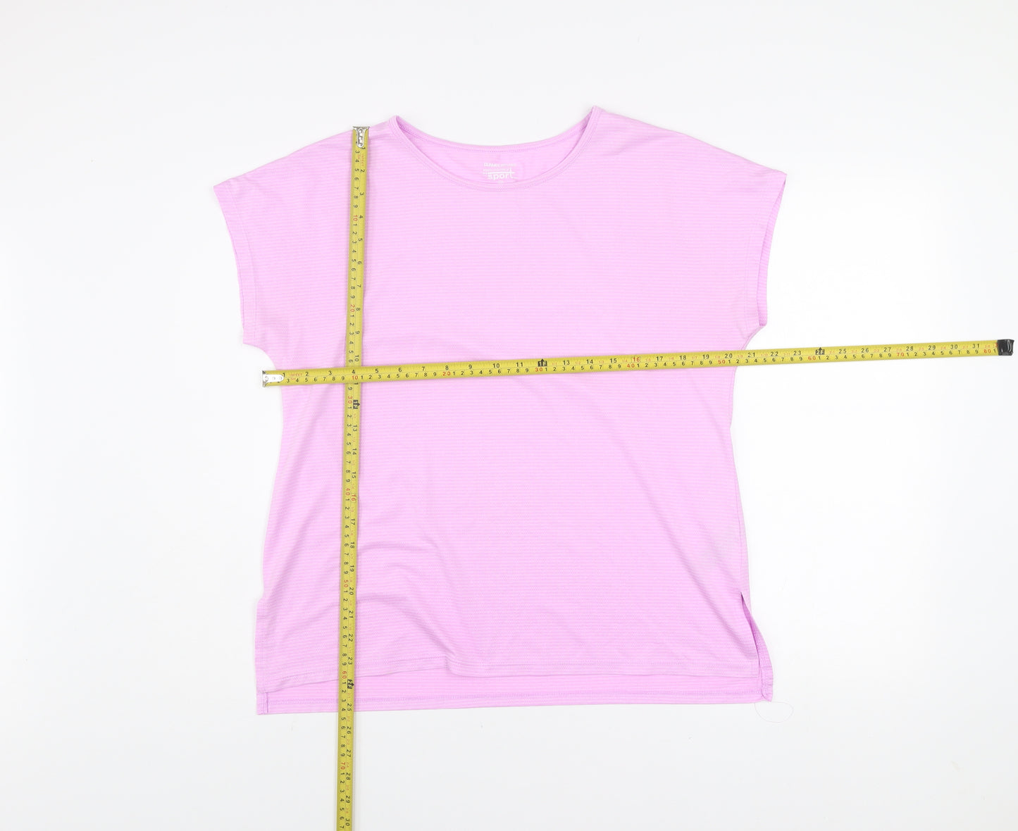 Dunnes Stores Women Pink Performance Sport T-Shirt M Moisture Wicking