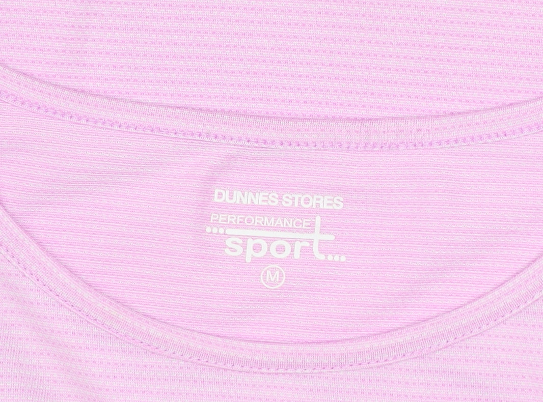 Dunnes Stores Women Pink Performance Sport T-Shirt M Moisture Wicking
