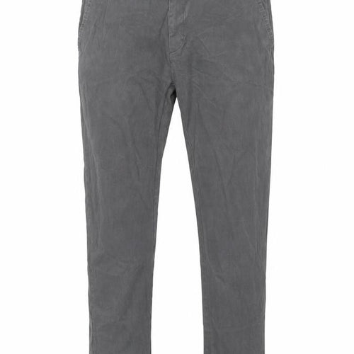 Galileo Men's Grey Slim Fit Chino Trousers Size 54 (42W)