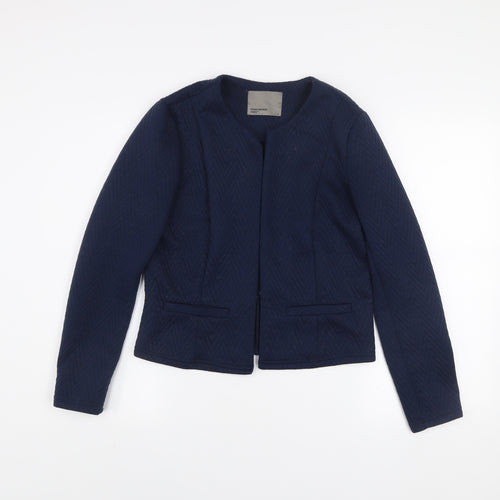 Vero Moda Women's Blue Quilted Blazer Jacket Size 12
