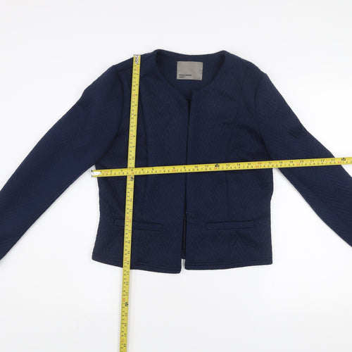 Vero Moda Women's Blue Quilted Blazer Jacket Size 12