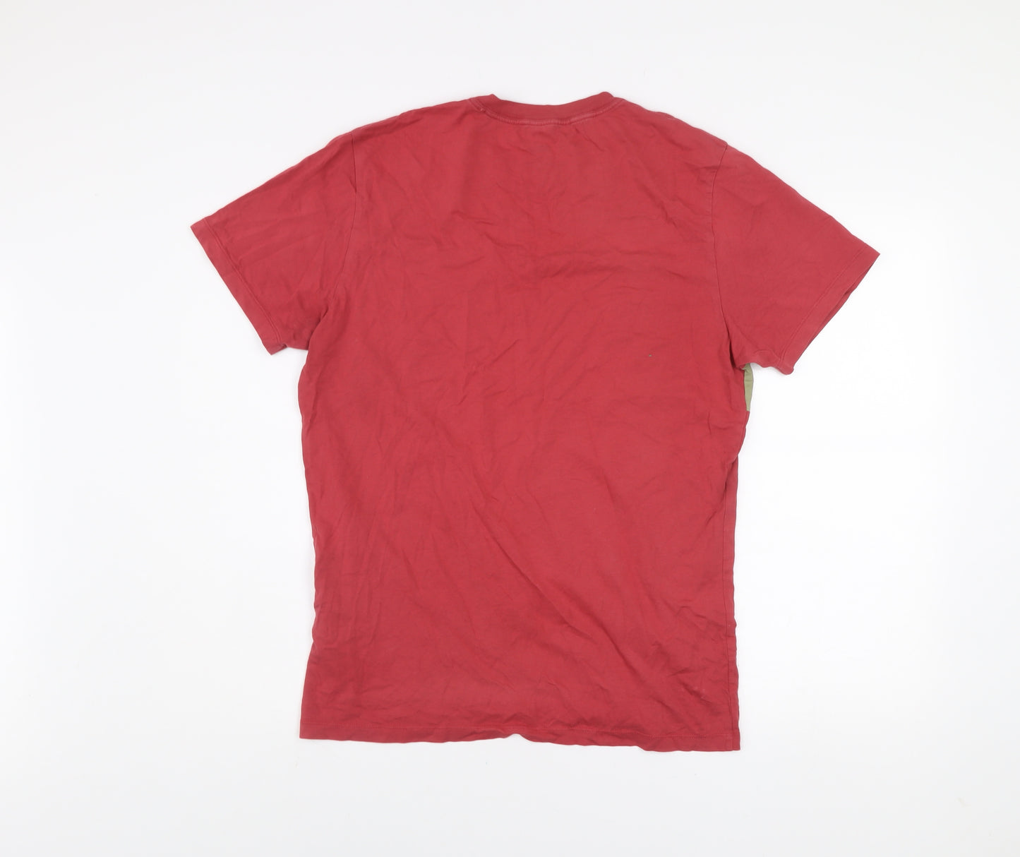 Levi's Men's Red & Green Logo Graphic Cotton T-Shirt Size M