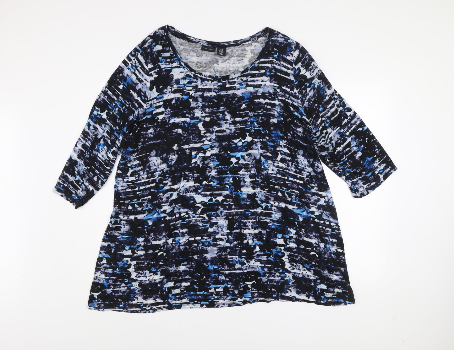 Mercer & Madison Women's Multicoloured Plus 22/24 Relaxed Jersey T-Shirt