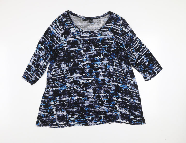 Mercer & Madison Women's Multicoloured Plus 22/24 Relaxed Jersey T-Shirt