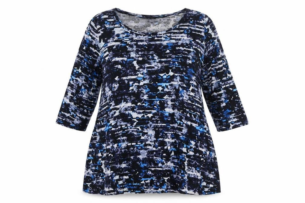 Mercer & Madison Women's Multicoloured Plus 22/24 Relaxed Jersey T-Shirt