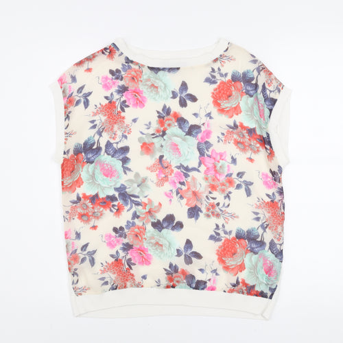 Dunnes Women’s Multicoloured Floral Sleeveless Blouse M
