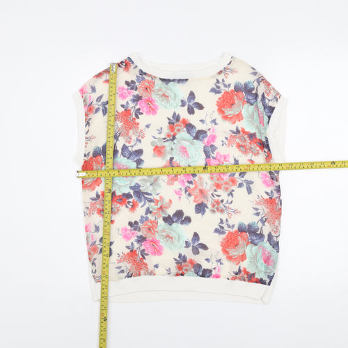 Dunnes Women’s Multicoloured Floral Sleeveless Blouse M