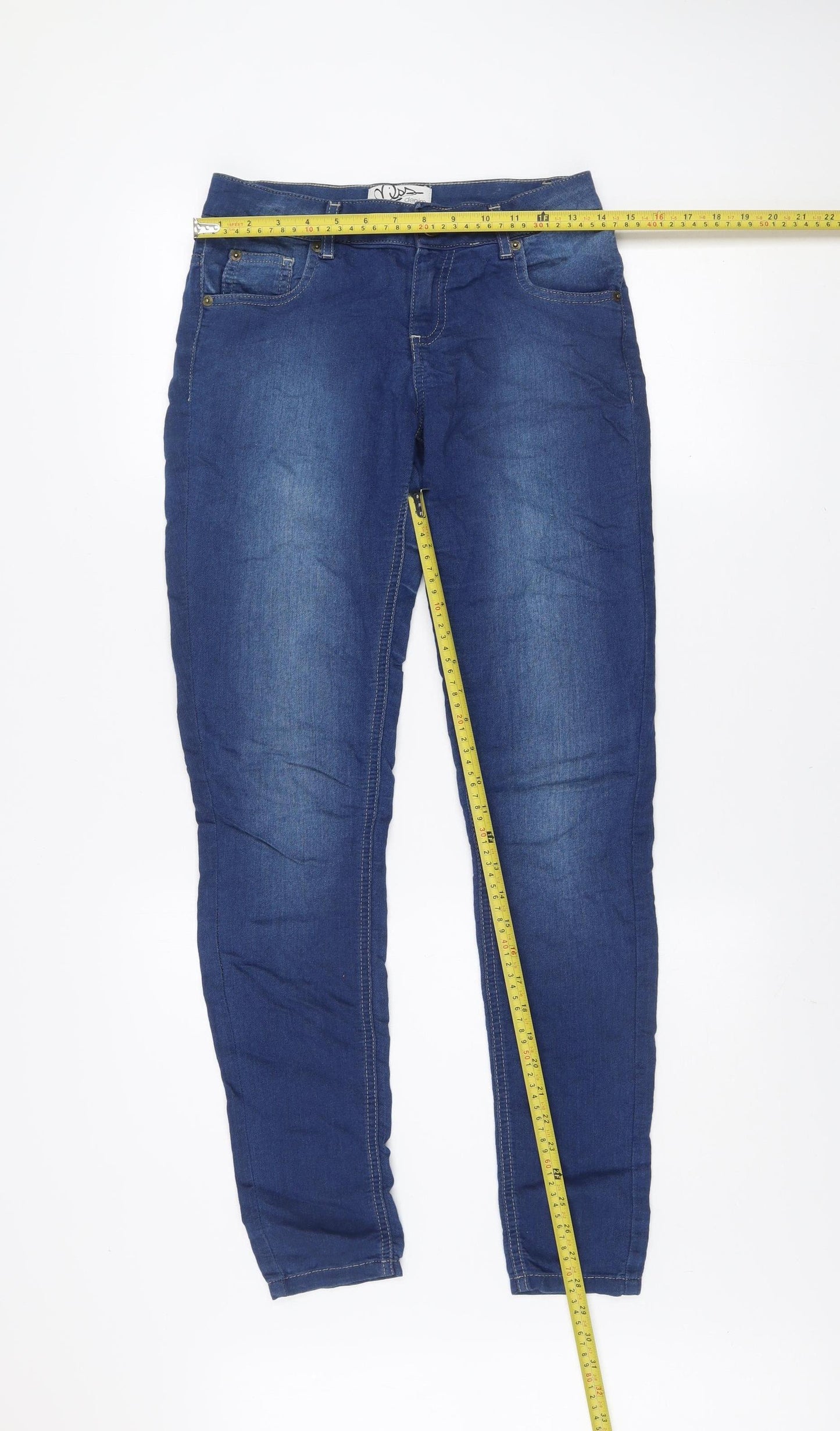 Miss S Denim Women's Blue Size 10 Skinny Stretch Jeans