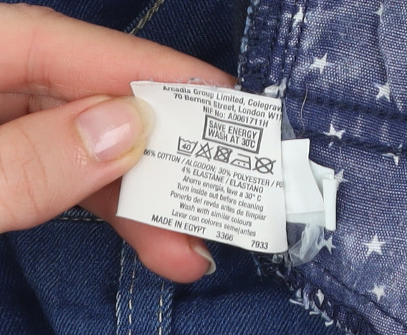 Miss S Denim Women's Blue Size 10 Skinny Stretch Jeans