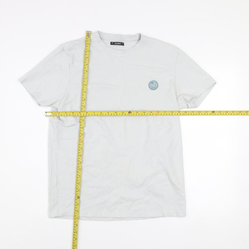Dunnes Men’s Light Grey Regular Fit Short Sleeve T-Shirt Size L