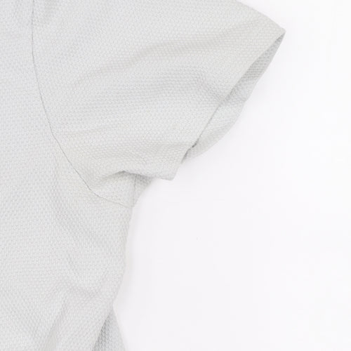Dunnes Men’s Light Grey Regular Fit Short Sleeve T-Shirt Size L