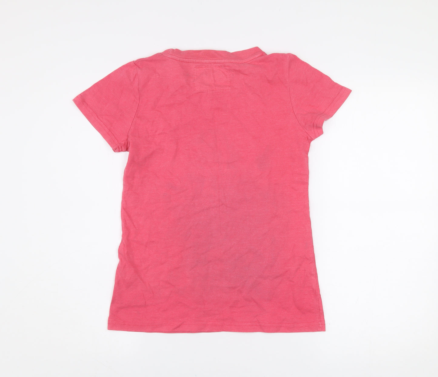 Southside Womens Pink Cotton 'Cali Surf' Graphic T-Shirt Size 10
