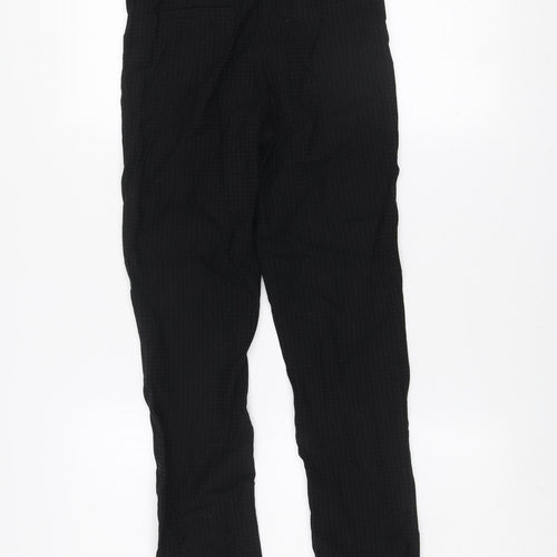 Dunnes Women’s Black Size 8 Slim Tapered Viscose Blend Trousers