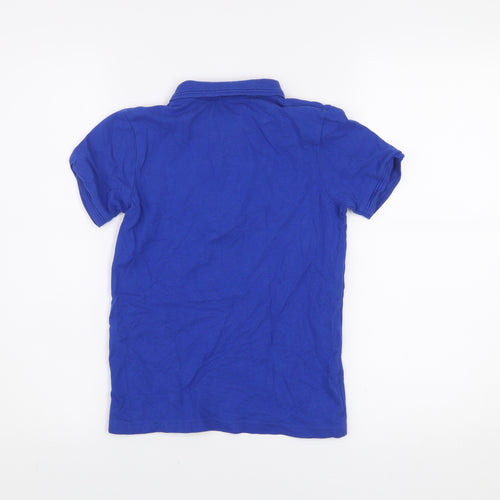 Penguin by Munsingwear Boys Blue 7-8 Years Cotton Polo Shirt