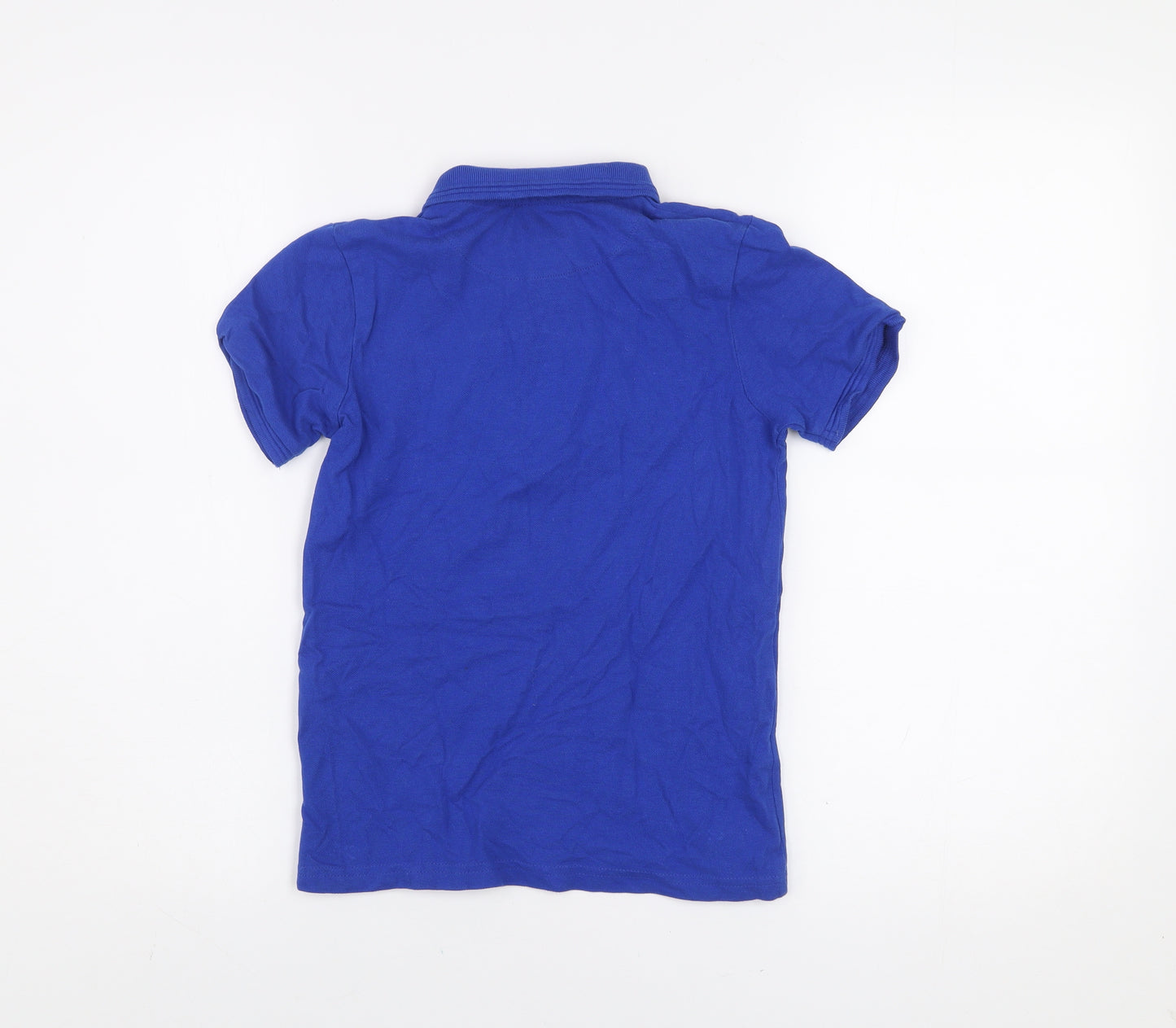 Penguin by Munsingwear Boys Blue 7-8 Years Cotton Polo Shirt