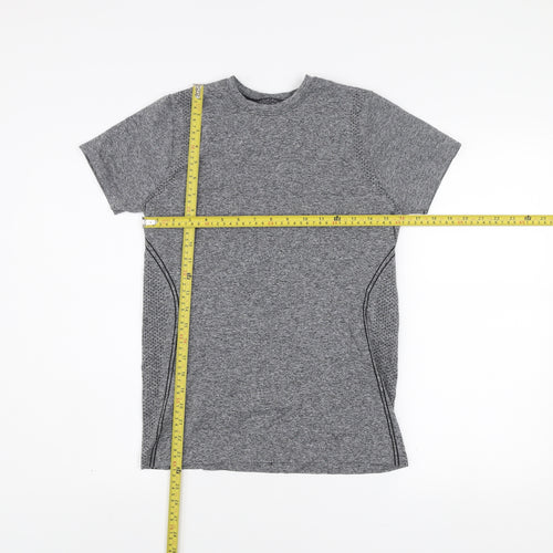 Dunnes Stores Men's Grey Short Sleeve Athletic T-Shirt Size S