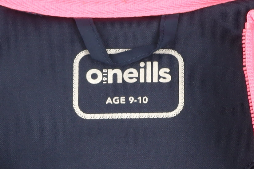 O'Neills Boys Blue Hooded Puffer Jacket 9-10 Years Full Zip Lightweight