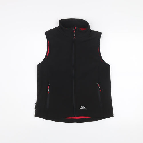 Trespass Women's Black XS Softshell Waistcoat Wind Resistant