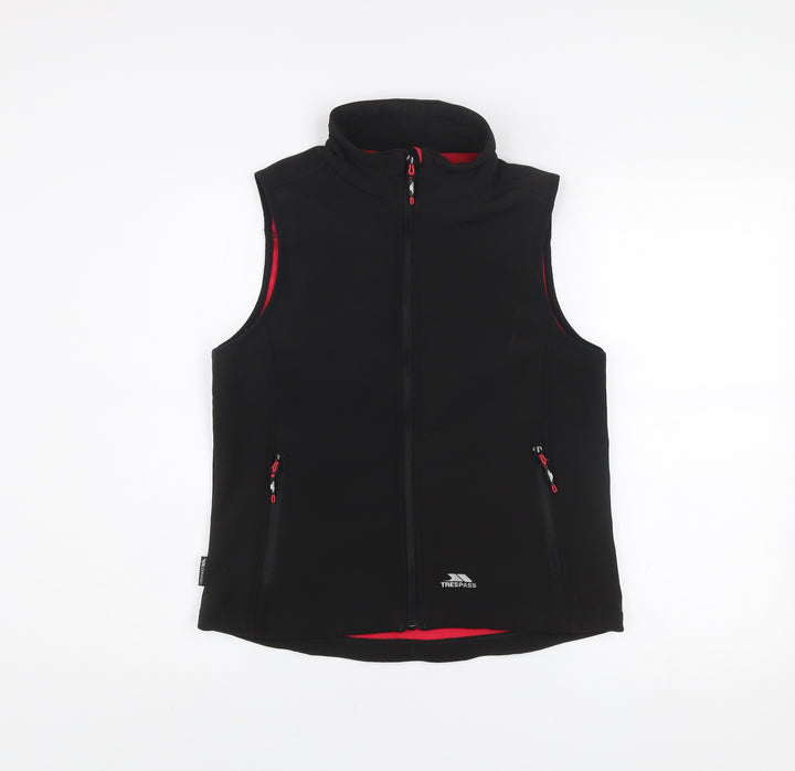 Trespass Women's Black XS Softshell Waistcoat Wind Resistant