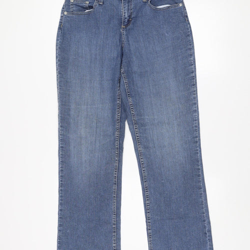 Merona Women's Blue Bootcut Jeans Size 4R Regular Fit Denim
