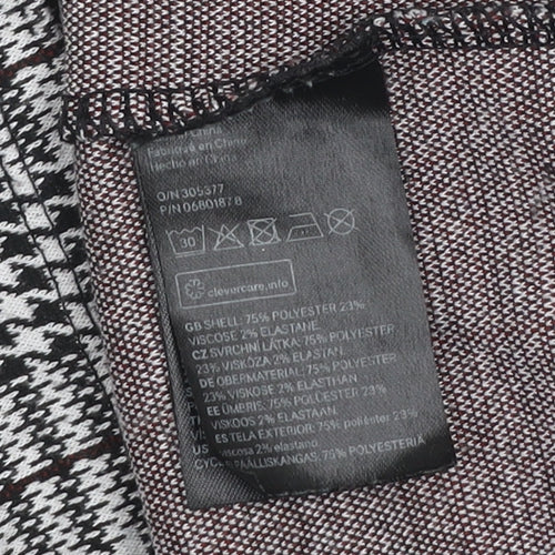 DIVIDED Women’s Grey Check Cropped Tank Top XS