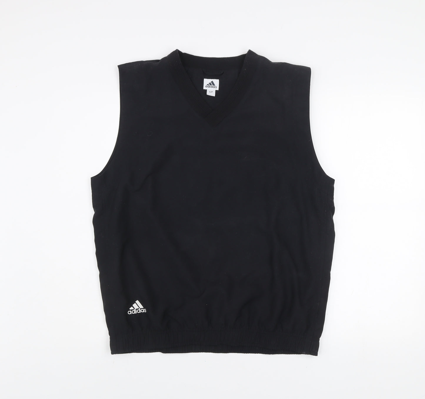 Adidas Men’s Black Sleeveless V-Neck Golf Tank Top Size S