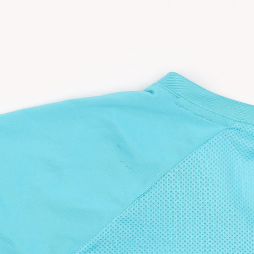 Dunnes Stores Men Blue XL V-Neck Athletic T-Shirt